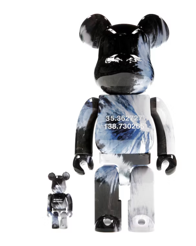 Bearbrick Benjamin Grant Overview Fuji 100% & 400% Set