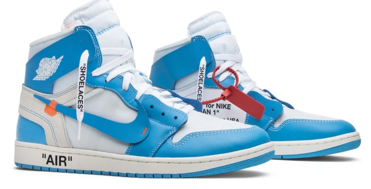 Off White Jordan 1 High University Blue