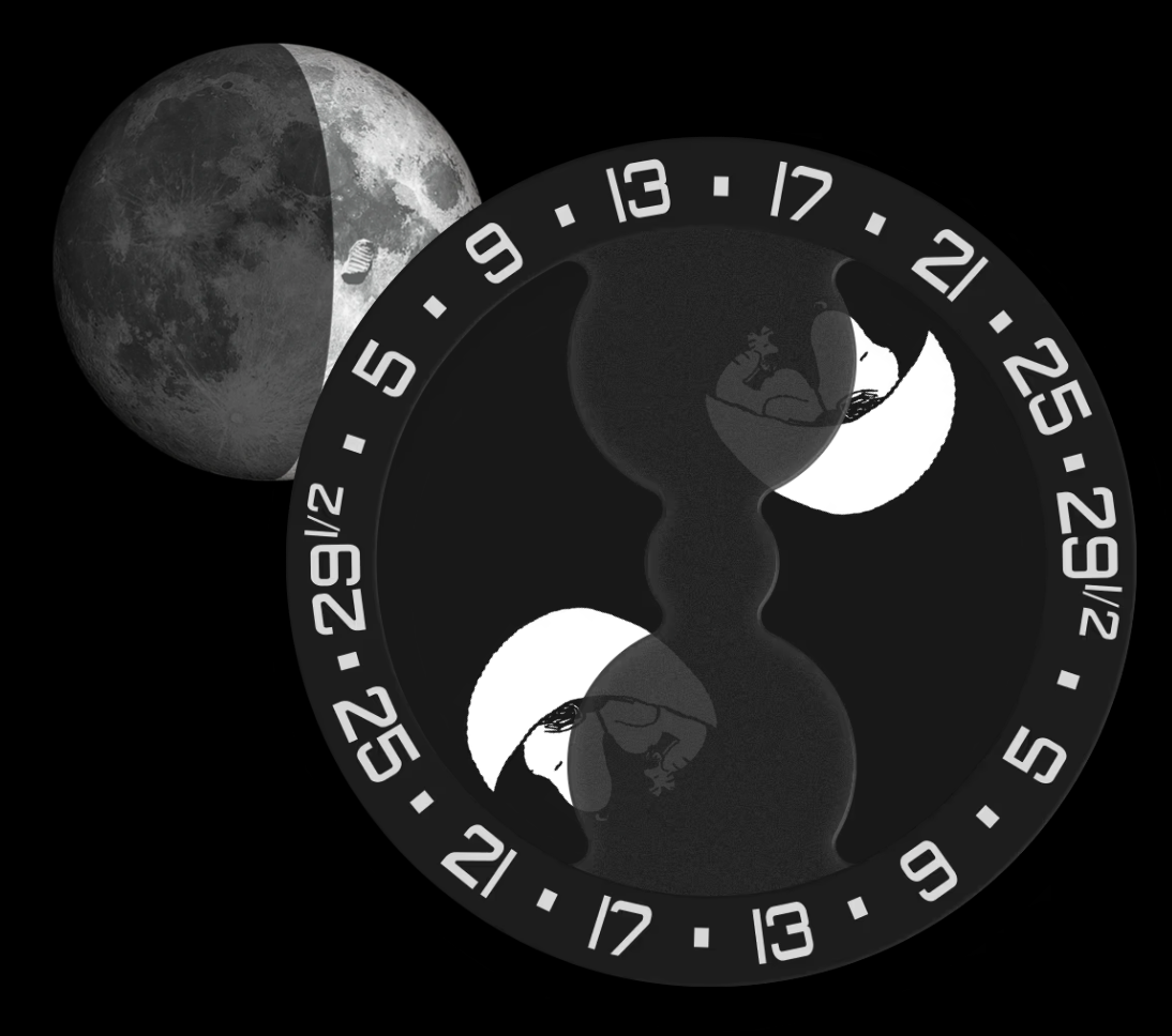 Swatch x Omega Bioceramic Moonswatch Mission To Moonphase Snoopy Black