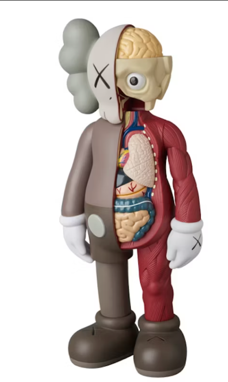 KAWS Companion Flayed Open Edition Vinyl Figure Brown