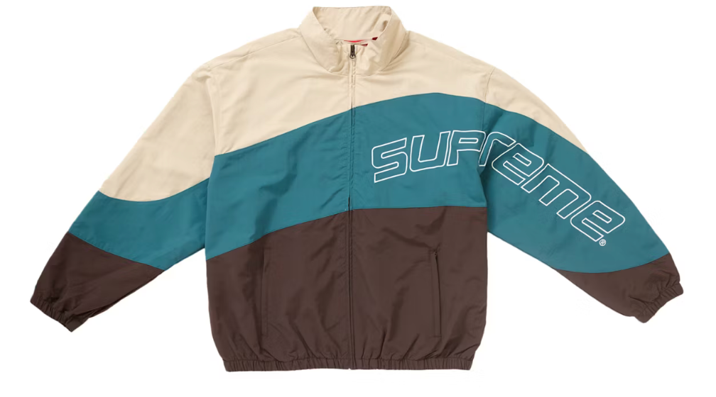 Supreme Curve Track Jacket (SS24) Brown