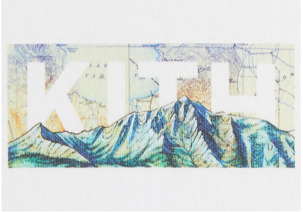 Kith x Columbia Lake Tahoe Classic Logo Tee White