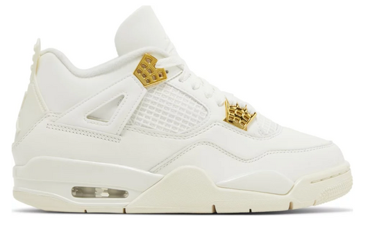 Jordan 4 Retro Metallic Gold Womens