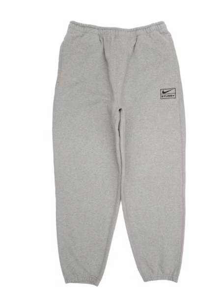 Nike x Stussy Fleece Sweatpants Grey (SS23)