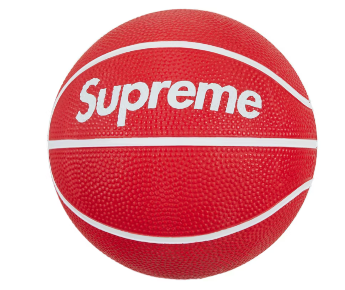 Supreme Spalding Mini Basketball Hoop Red