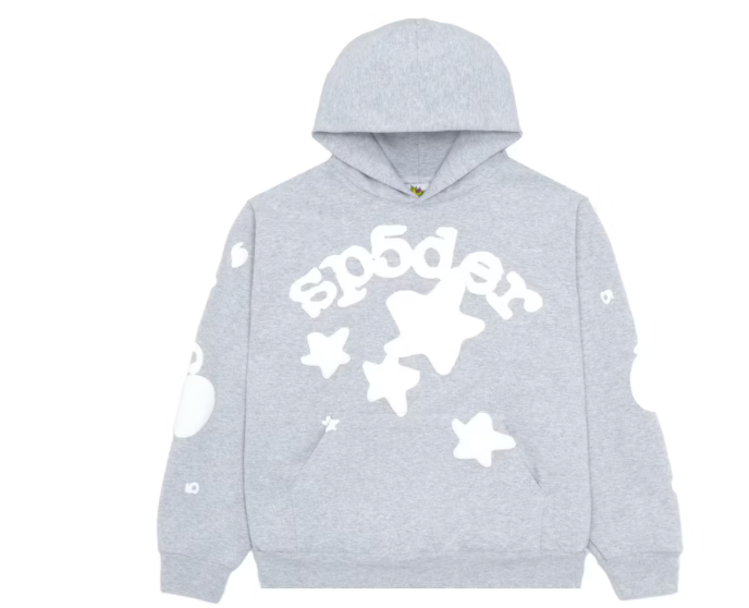 Sp5der Beluga Hoodie Heather Grey