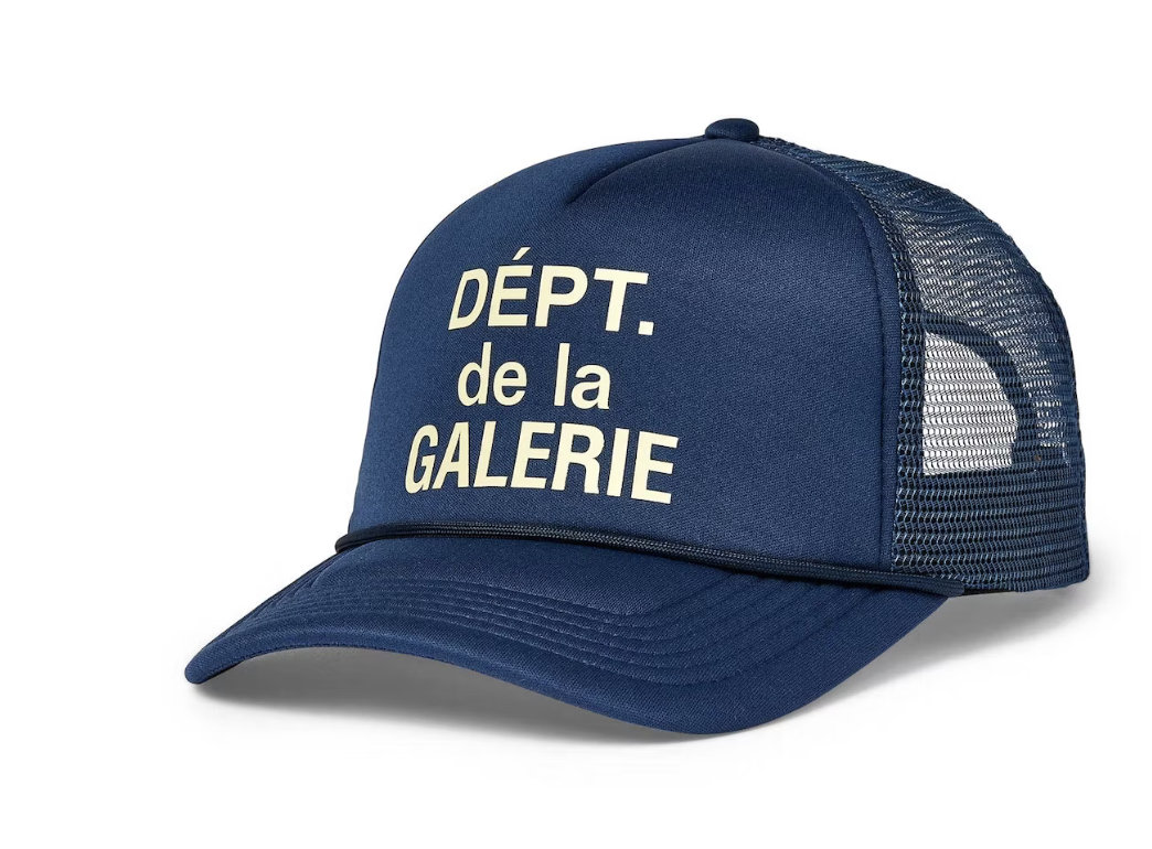 Gallery Dept. French Logo Trucker Hat Navy