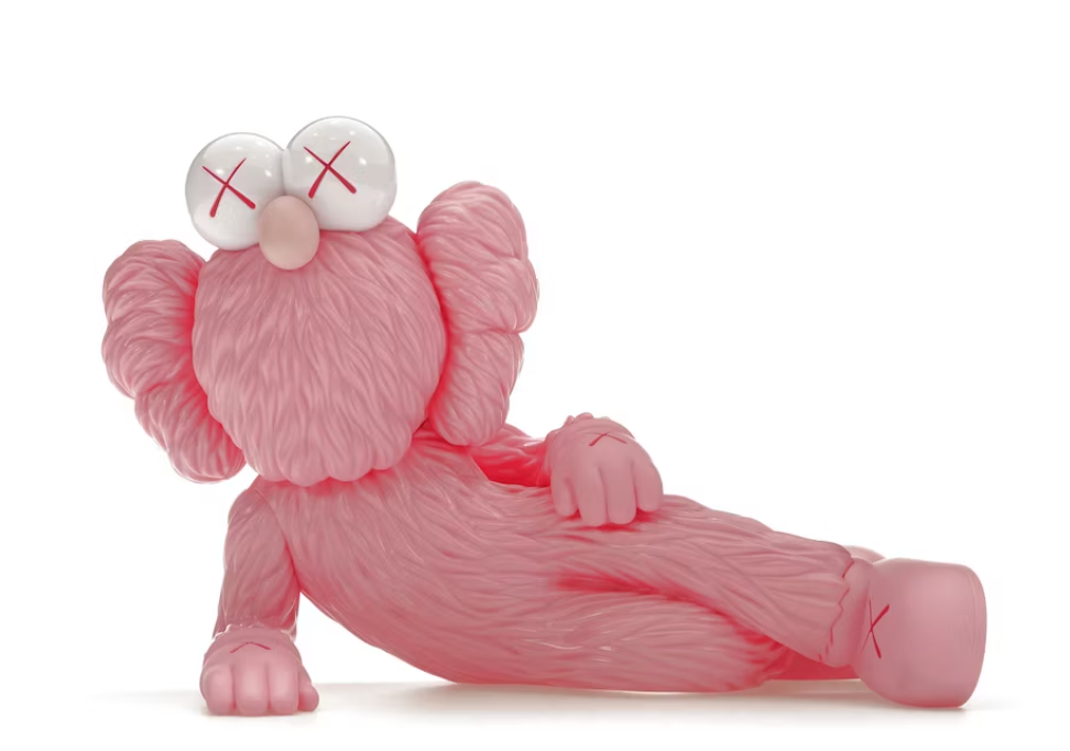 KAWS TIME OFF Vinyl Figure Pink