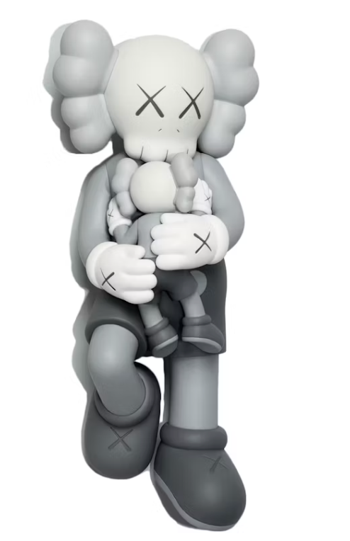 KAWS Holiday Singapore Vinyl Figure Grey – ambsoles KAWS Holiday Singapore Vinyl Figure Grey – ambsoles