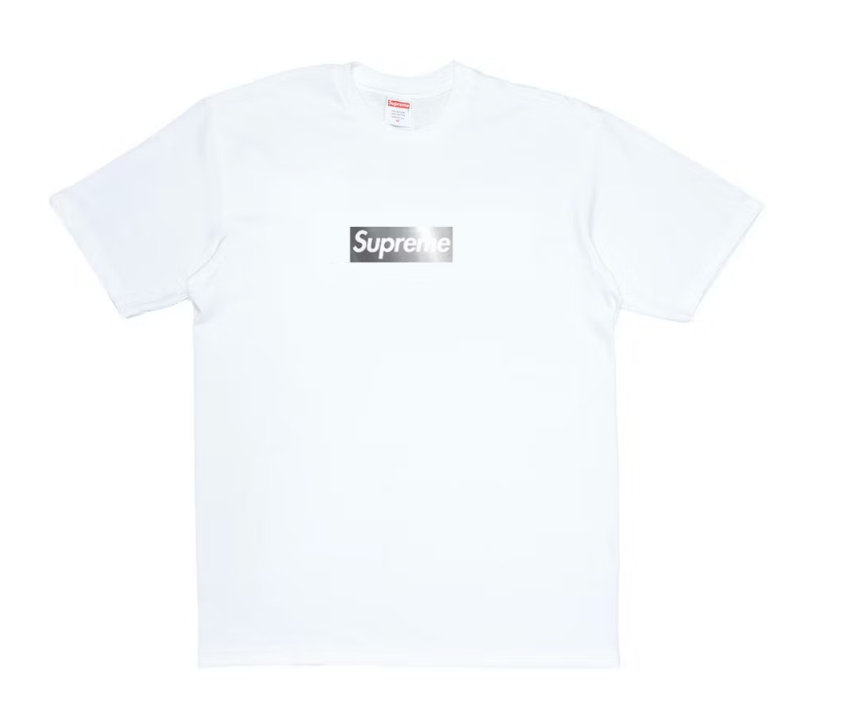 Supreme Chicago Box Logo Tee White