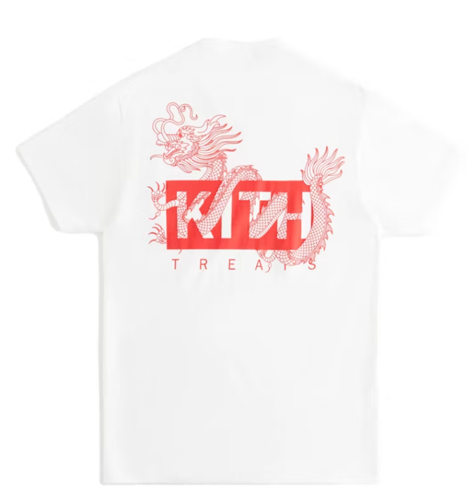 Kith Treats Year of the Dragon Pocket Tee White