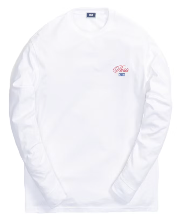 Kith Paris Opening L/S Tee White