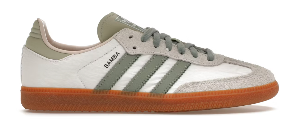 adidas Samba OG Silver Green Putty Mauve (Women's)